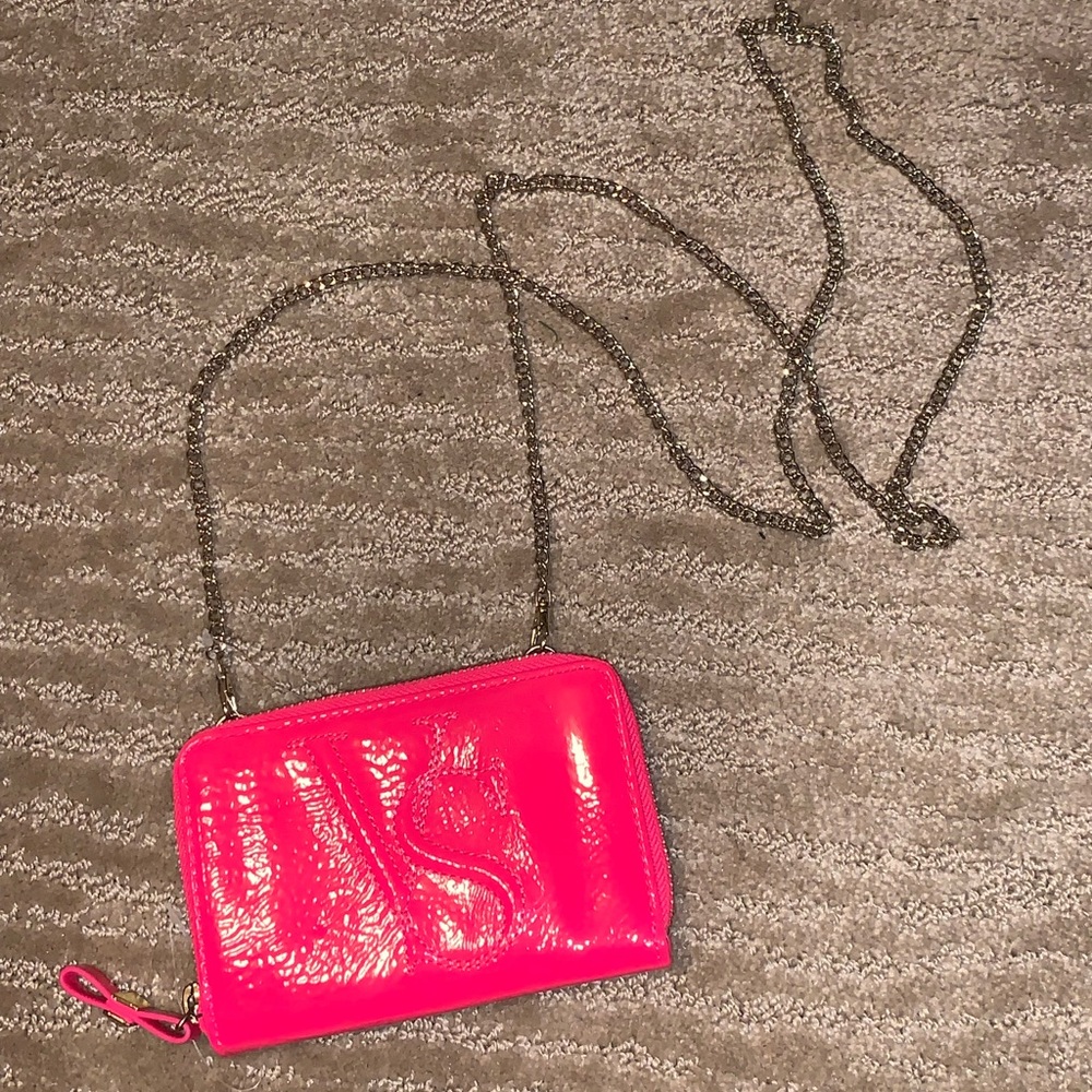 Cute hot pink crossbody wallet Victoria’s Secret